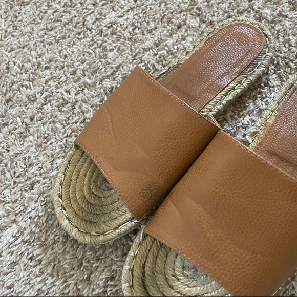 Women's Brown Fashion Slides Size 8 - Picture 4 of 5